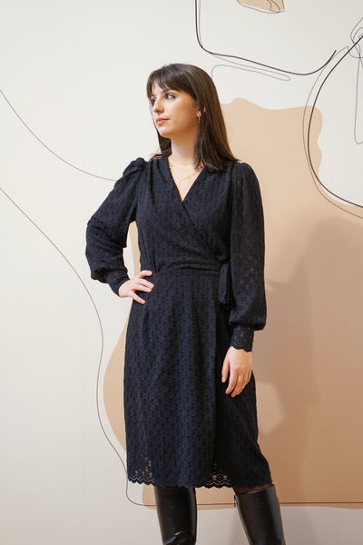 Robe Lily noire